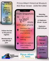 PAHS Explorers Nov 2025 Activity