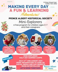 Mini-Explorers April, May & Summer